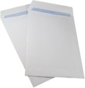 Конверты офисные С4 HK, 50 шт, с полоской, БЕЛЫЕ