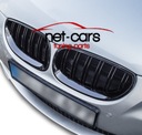 GRILL NERKI ZDERZAK BMW E60 E61 M PAKIET M5 SEDAN KOMBI CZARNE BLACK POLYSK