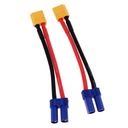 XT60 żeński na męski konwerter kabla silikonowego EC5 z adapterem złącza Kod producenta Trevory-61016916