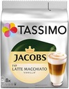 Kapsułki TASSIMO LATTE MACCHIATO VANILLA 8 kaw EAN (GTIN) 8711000364123