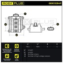 BOBINE ALLUMAGE RIDEX PLUS 689C0284P VERS RENAULT CLIO III BERLINE COMPACTE CLIO IIphoto 10