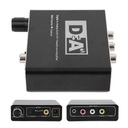 КОНВЕРТЕРНЫЙ УСИЛИТЕЛЬ TOSLINK КОАКСИАЛЬНЫЙ 2x CINCH DAC