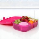 SISTEMA LUNCHBOX BENTO СОУСНАЯ КОРОБКА 1100МЛ С ОТДЕЛЕНИЯМИ