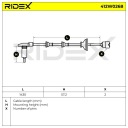 RIDEX 412W0268 CAPTEUR VITESSE MARCHE ARRIÈRE ROUES VERS VOLVO 940 II UNIVERSEL (945)photo 10