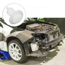 100PCS WHITE CAR БАМПЕР RETAINER CLIPS EASY INSTALL АВТО PARTS  фото 16