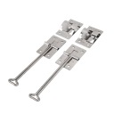 2PCS RV ДВЕРІ ZATRZECANIE SIE 304 СТАЛЬ НЕРЖАВІЙКА БАГАТОФУНКЦІОНАЛЬНИЙ T 7X  (17880852683) фото min 6