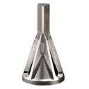 Metal external deburring tool