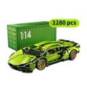 СТРОИТЕЛЬНЫЕ БЛОКИ АВТОМОБИЛЬНЫЙ КОМПЛЕКТ LAMBORGHINI LAMBO ДЛЯ СБОРКИ 1280 шт.