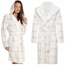 ЖЕНСКИЙ КРЕМОВЫЙ ХАЛАТ HENDERSON 41061-01X БОЛЬШОЙ XXL