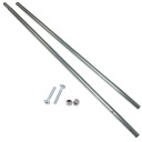 БАТУТНЫЕ СТОЙКИ Clever Leon 260 см + ВИНТЫ, НИЖНЯЯ ВЕРХНЯЯ СТОЙКА, ТРУБКА