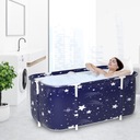2024 Портативная семейная ванна 140*60 см ПВХ Голубое звездное небо