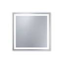 Lustro kwadratowe podświetlenie LED łazienkowe 60x60 cm