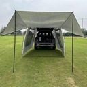 Автомобиль, расширяющий автомобильную палатку