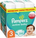 Подгузники PAMPERS Active Baby 3 миди 2х208 шт.