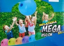 Gumová lopta nafukovacia MEGA BALL 50cm hračka Kód výrobcu 70101