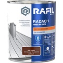 RAFIL RADACH КРАСКА ДЛЯ КРЫШИ КРАСНАЯ ОКИСНАЯ ПОЛУМАТОВАЯ RAL3009 0,75л