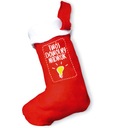 РОЖДЕСТВЕНСКИЕ НОСКИ С ВАШИМ ПРИНТОМ ПОДАРОК