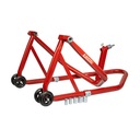 ПОДСТАВКА ДЛЯ МОТОЦИКЛА BIKETEC PRO LIFT ПОД ГОЛОВНОЙ РАМКОЙ + ПОД ЗАДНИМ МАЯТНИКОМ