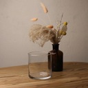 Подсвечник для рассыпанных свечей из пальмового воска, диаметр 10 см, высота 9 см.