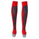 Športové ponožky pre dospelých Futbalové pančuchy Bavlna červená Strih Iný
