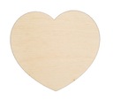 Подставка под кружку «Сердце», дерево, 10 см, декупаж, подарок ко Дню святого Валентина, 2 шт.