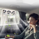 ВЕНТИЛЯТОР WENTYLACYJNY АВТО ВЕНТИЛЯТОР РАДІАТОРА АВТО USB Z TRZEMA WYLOTAMI ПОВІТРЯ СКЛО АВТОМОБІЛЬНА EXH  фото 12