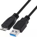 КАБЕЛЬ USB 3.0 A-B MICRUSB B ДЛЯ ДИСКА 1,5м