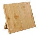 ПОДСТАВКА ДЛЯ БЛОЧНОГО НОЖА МАГНИТНАЯ БАМБУКОВАЯ ПОЛОСКА