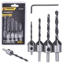 НАБОР СВЕРЛ ПО ДЕРЕВО С ЦЕНКОВЫМ СВЕРЛОМ 4