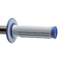 RENTHAL MX DUAL COMPOUND 1/2 WAFFLE BLUE, ДВУХКОМПОНЕНТНЫЙ, ЦВЕТ СЕРЫЙ