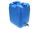 Канистра Bubble для воды с краном, 10л, синяя