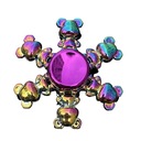 ФИДЖЕТ СПИННЕР РУЧНОЙ СПИНЕР МЕТАЛЛИЧЕСКИЕ МИШКИ ИГРУШКА-АНТИСТРЕСС