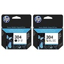 2 цветных чернил HP 304 +BK N9K06AE N9K05AE F.V23%