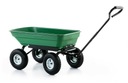 Wózek ogrodowy transportowy taczka przyczepka wywrotka HIGHER 350kg 75L Kod producenta PL-WOP01