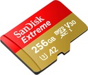 Карта памяти SANDISK Extreme microSDXC 256 ГБ