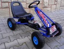 GOKART G1n С ПЕДАЛЬЮ, НАКАЧЕННЫЕ КОЛЕСА, РУЧНОЙ ТОРМОЗ