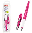ПЕРЬЕВАЯ РУЧКА HERLITZ MY.PEN, РОЗОВАЯ, ДЛЯ ЛЕВШИ