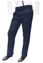 Мужские классические, темно-синие, утолщенные строгие брюки 120/178 со складкой.