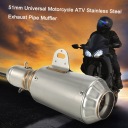 51 MM UNIVERSAL MOTOCIKLAS ATV LUKIER STEEL NON-RESISTIVE MUFFLER TRUB WYDECHOWYC  photo 11