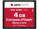 AgfaPhoto Compact Flash 4GB High Speed 120x MLC Model 10432