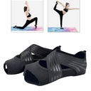 Protišmykové dámske baletné topánky na cvičenie jogy Pilates Grip Veľkosť 31