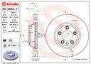 DISCOS ZAPATAS PARTE DELANTERA BREMBO PORSCHE CAYENNE 