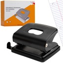 ПЕРФОРАТОР ДЛЯ ОФИСНОЙ БУМАГИ, Сплошной, ЧЕРНЫЙ