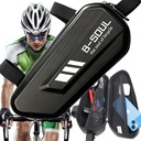 SAKWA ROWEROWA POD RAMĘ SASZETKA TORBA NA ROWER WODOODPORNA MOCNA SZTYWNA