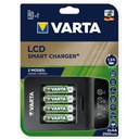 Ładowarka LCD SMART CHARGER+ 4 x AA 2100mAh Varta