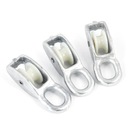 10 одноканатных строительных шкивов для оцинкованных канатов массой 250 кг.