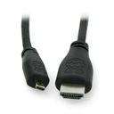 Кабель MicroHDMI HDMI 2.0 оригинал для РПи 4 1м