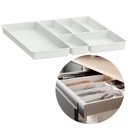 ПРАКТИЧЕСКИЙ ОРГАНАЙЗЕР лоток/контейнер для столовых приборов 51х50 см БЕЛЫЙ Папка