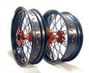 Колеса SM 17 дюймов передние и задние для мотоциклов KTM EXC(-F) и SX(-F) 2003–2024 гг.