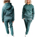 S01G ТЕПЛЫЙ СПОРТИВНЫЙ КОСТЮМ С КЕНГУРУ S